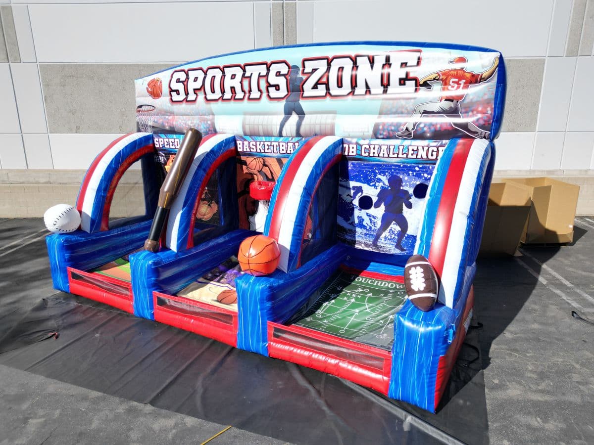 SPORT ZONE 3-in-1 Inflatable Game