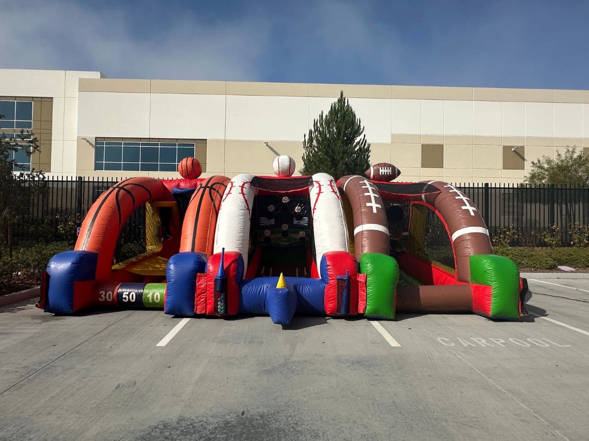 3-in-1 INFLATABLE GAME
