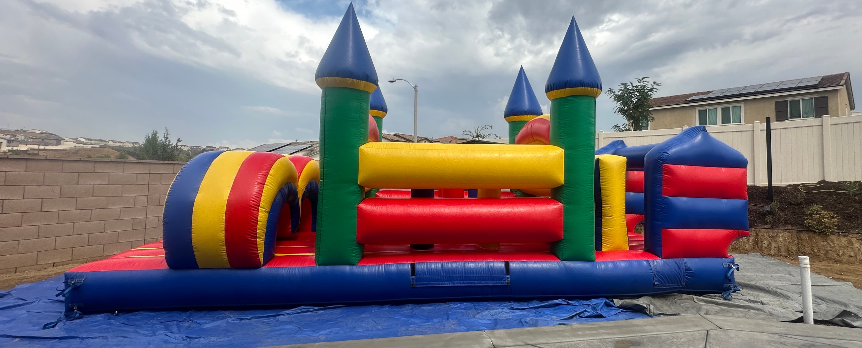 26ft Multicolor Obstacle Course
